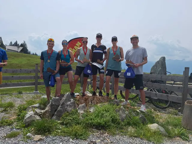 Bei den Herren konnte sich erneut Martin Kofler souverän durchsetzen und seinen Titel verteidigen. Die Damenwertung entschied Tanja Teissl für sich und krönte sich zur Siegerin. | Foto: Copperman Bergtriathlon 2025