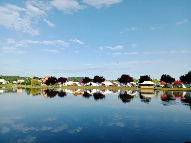 Der Rauchwartsee zeigte sich als wunderbare Kulisse für das Jugendlager 2025.  | Foto: FF Jasnitz - Manuel Reitbauer