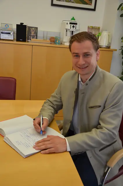 Bürgermeister Volkart Kienzl. | Foto: Oblak