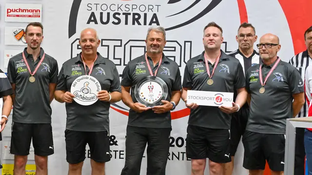Das Team von Weiz Nord: Mario Weingartmann, Christian Zöhrer, Alfred Ponsold, Mario Braunstein und Gerhard Hatzl (v. l.)  | Foto: Herbert Pendl
