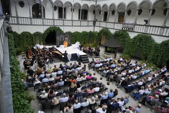 Donaufestwochen – Oper auf Schloss Greinburg. Heuer kommt "Orfeo ed Euridice" von Johann Joseph Fux zur Aufführung. | Foto: Martin Fickert