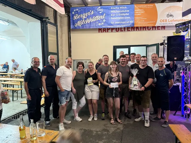 Das traditionelle Feuerwehrfest in Rappoltenkirchen fand auch diese Jahr wieser statt. | Foto: Freiwillige Feuerwehr Rappoltenkirchen