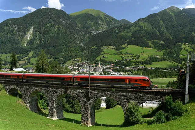Auch Viadukte wurden saniert. | Foto: ÖBB Marktl Photography