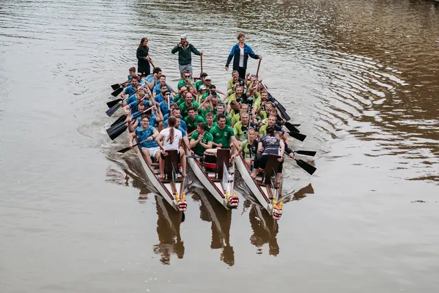 Drachenboote auf der Thaya | Foto: Melanie Köberl
