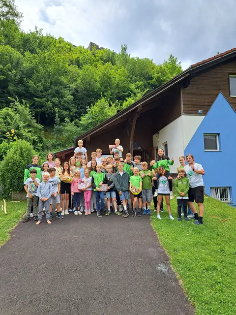 Spiel und Spaß gabs beim Judo-Ferienlager unter der Burgruine Losenstein. | Foto: Judo Reichraming