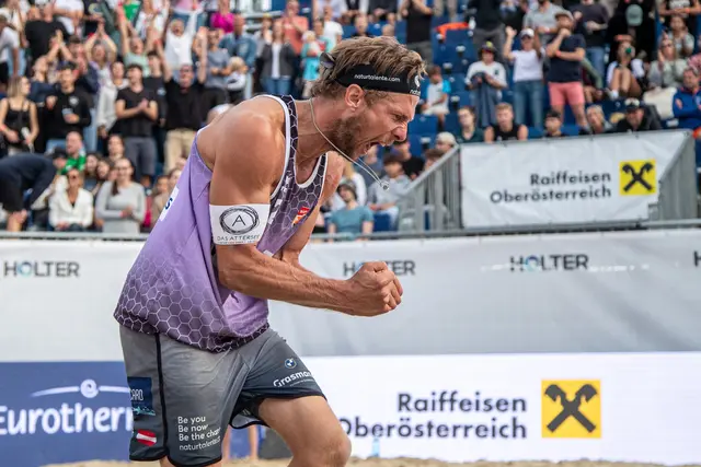 Vor heimischem Publikum zeigten Florian Schnetzer und sein Teamkollege eine starke Leistung. | Foto: Gert Nepel