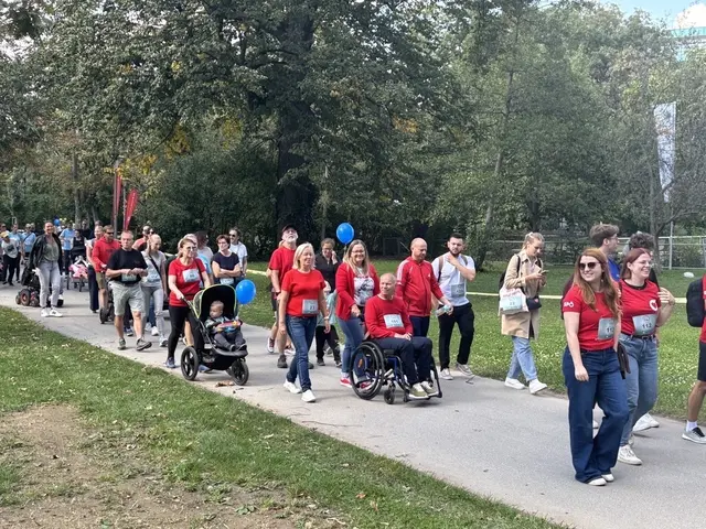 Eine Runde durch den Augarten - und es gab nur Siegerinnen und Sieger. | Foto: Mario Sudy