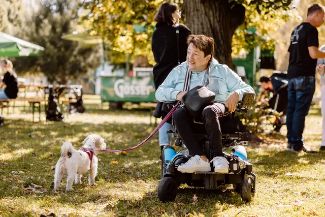 Auch die tierische Unterstützung durfte natürlich mit dabei sein. | Foto: Mario Sudy