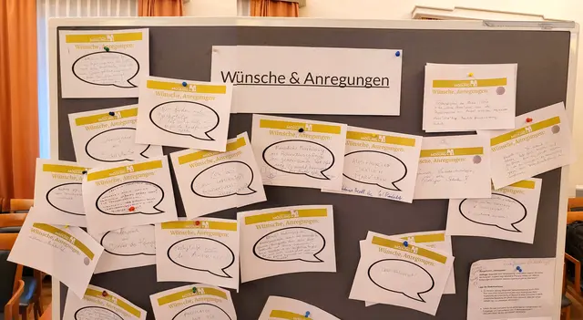 Auch die Besucher der Veranstaltung hatten zahlreiche Vorschläge. | Foto: Christian Boeger