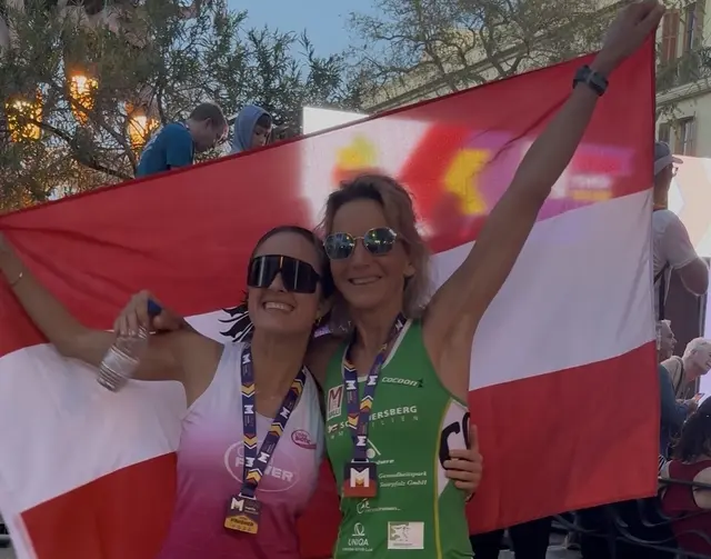 Sigrid Antoniuk (r.) trainiert die junge Leibnitzerin. | Foto: Braćun