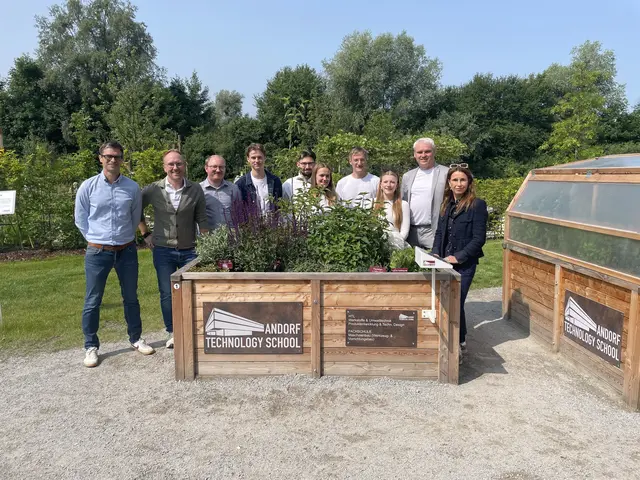 Das Hochbeet der HTL Andorf in der Landesgartenschau Schärding. | Foto: HTL Andorf