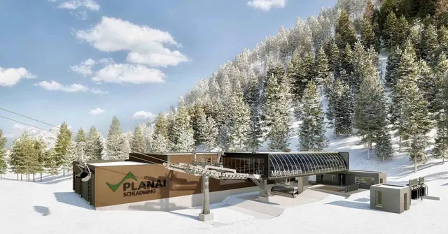 Die Achter-Sesselbahn verbindet die Planai mit dem Hauser Kaibling. | Foto: Pilz und Partner