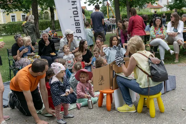Beim Kinderbuchtheater gab es große Augen und Ohren | Foto: Ekiz