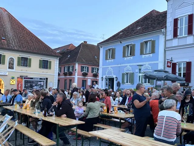 Petrus hatte es zum Glück gut gemeint mit dem MeinBezirk-Sommerkino am Pöllauer Hauptlatz. | Foto: Reinhard Posch