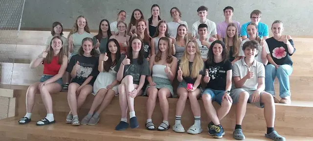 Schülerinnen und Schüler der 6. Klasse des BG/BRG Weiz. | Foto: Sabina Söllinger