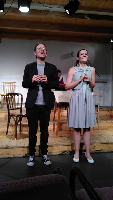 Benedikt Purkhart und Yvonne Waldner. | Foto: © Privat