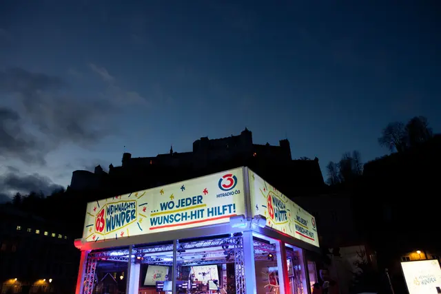 Die Stadt Salzburg wird erneut Host City des Ö3-Weihnachtswunders - vom 19. bis 24. Dezember 2025. Damit ist Salzburg die erste Stadt Österreichs, die das große Spendenfest bereits zum zweiten Mal hostet – nach der Premiere im Jahr 2014. | Foto: Hitradio Ö3/Wolfgang Pfleger