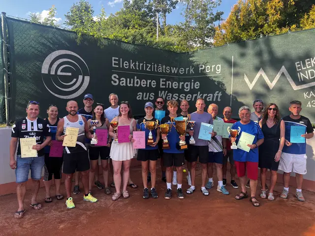 Siegerehrung der "Windhaag Open" im Jahr 2025 | Foto: UTC Windhaag