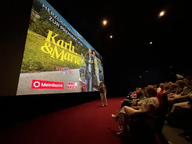 Produzent Daniel Krausz war bei der Innsbruck-Premiere live vor Ort. | Foto: Königer