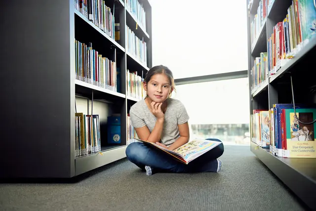 Mehr Raum für Neugier und Geschichten: Die Stadtbibliothek verdoppelt ihren Kinderbereich. Wegen der Bauarbeiten bleibt die Bibliothek vom 1. bis 24. August geschlossen. | Foto: © Clemens Ascher