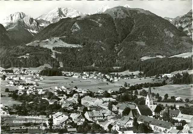 Foto: Archiv der Gemeinde Kötscahch-Mauthen