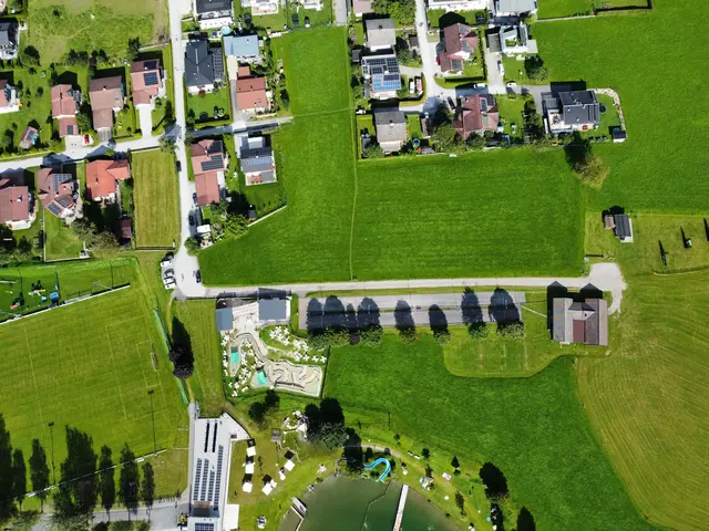 Drohnenaufnahme des betroffenen Grundstückes. | Foto: Anrainer