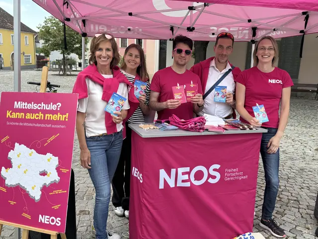 Die NEOS machen sich in Hainburg für das Thema Bildung stark. | Foto: NEOS NÖ