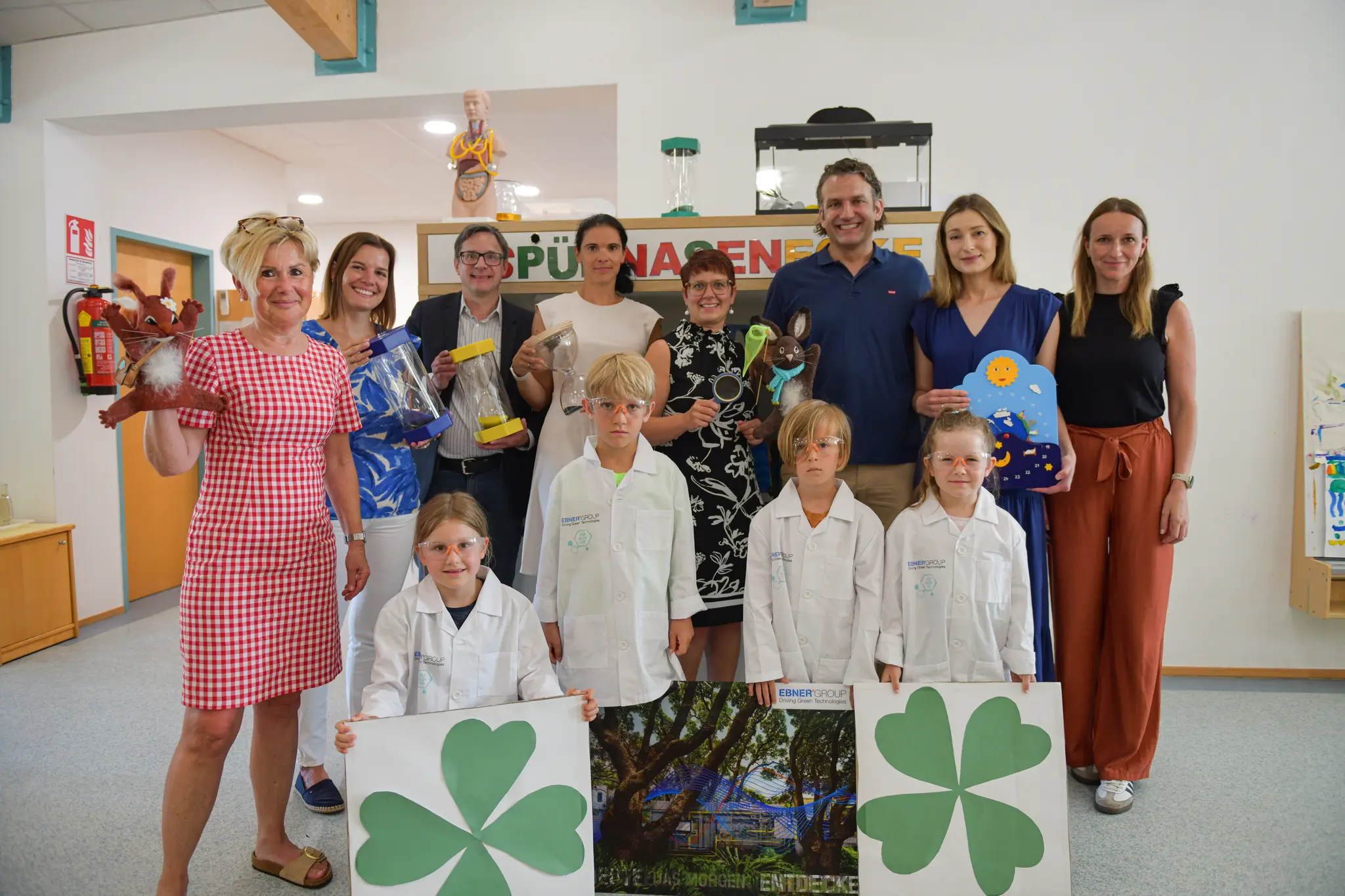Kindergarten Alkoven: Kinder mit „Spürnasenecke“ für Natur und Technik ...