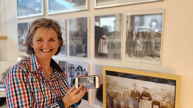 Dorfchronistin Heidi Kastl beschreitet bei ihrer Arbeit im Dienst des dörflichen Geschichte neue Wege. | Foto: Veronika Lamprecht