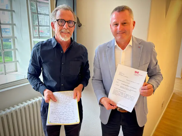 SPÖ-Klubobmann Herwig Seiser und Sicherheitssprecher Günter Leikam bringen mit der SPÖ morgen eine Reihe an Anträgen zur Stärkung des Ehrenamtes in der Landtagssitzung ein. | Foto: MeinBezirk.at