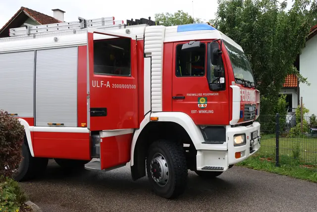 In Edt bei Lambach mussten zwei Feuerwehren ausrücken, um den Brand eines Zählerkastens zu löschen. | Foto: laumat.at