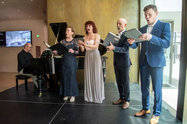 „Auf Flügeln des Gesanges“ begibt sich das Ensemble Amicanto am Donnerstag, 17.7. | Foto: Daniel Furxer