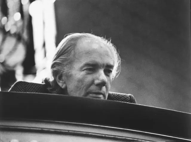 Thomas Bernhard während einer Probe zu "Heldenplatz" am Wiener Burgtheater, 1988. (Archiv) | Foto: Österreichische Nationalbibliothek / Harry Weber / OTS