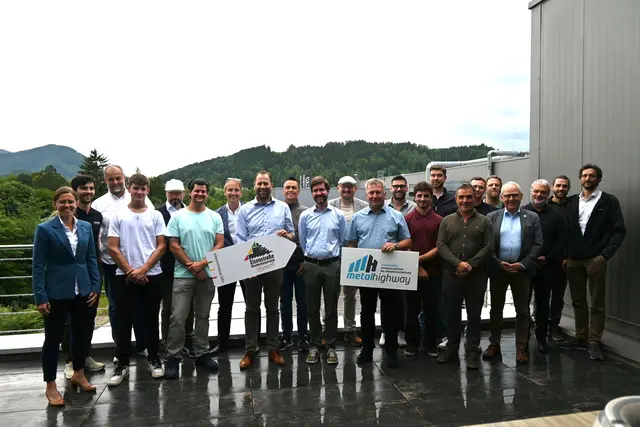 Sehr gut besucht war der informative Austausch beim Metaller-Stammtisch bei der Härter Michael Welser (HMW) in Ybbsitz. | Foto: www.eisenstrasse.info