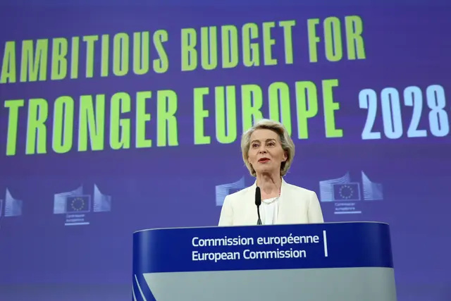 Ursula von der Leyen, Präsidentin der Europäischen Kommission. | Foto: Yves Herman / REUTERS / picturedesk.com