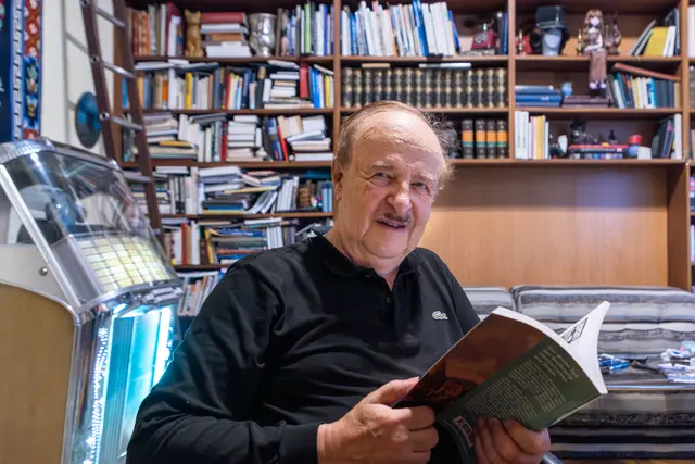"Mir war und ist es wichtig, ganz Graz zu zeigen", so Karl Albrecht Kubinzky über die Serie "Einst &amp; Jetzt". | Foto: Konstantinov