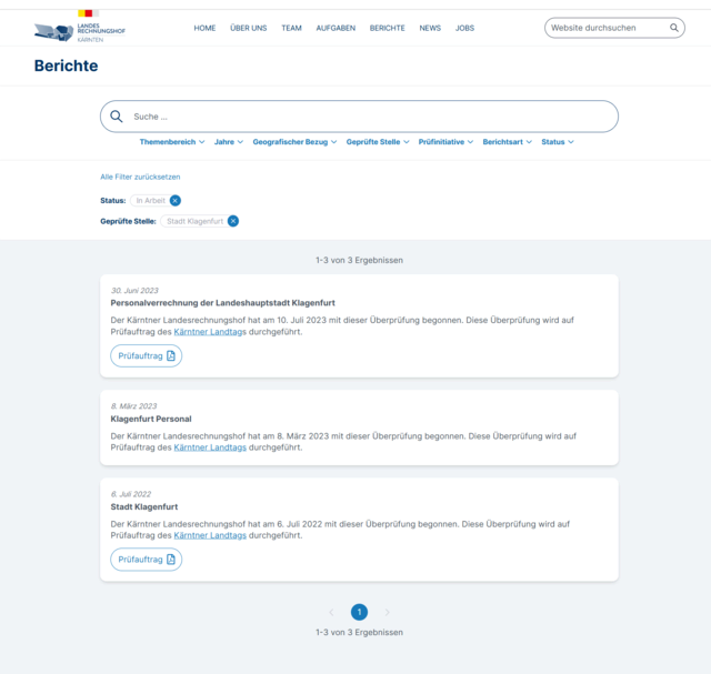 Datenquelle: homepage Land Kärnten 17.07.2025