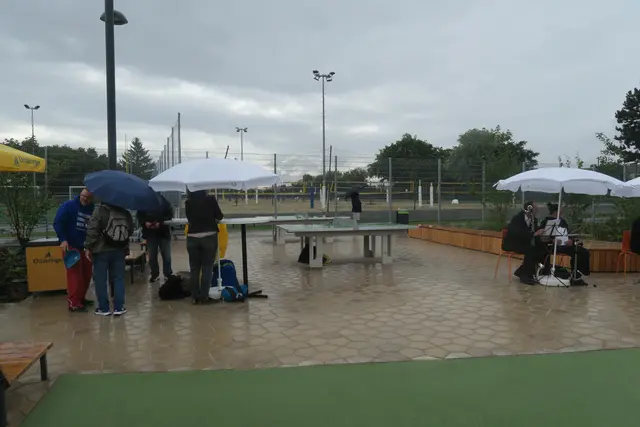 Diverse Sportgeräte stehen frei zur Verfügung.  | Foto: Patricia Hillinger/MeinBezirk