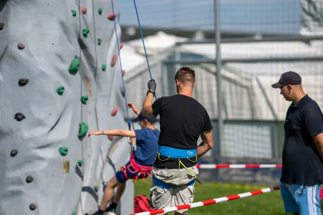 Kletterturm - Seiltechnik | Foto: Karl Pils