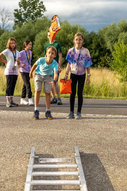 Orientierungsmarsch - Station Geschick und Zielgenauigkeit | Foto: Erwin Leimlehner