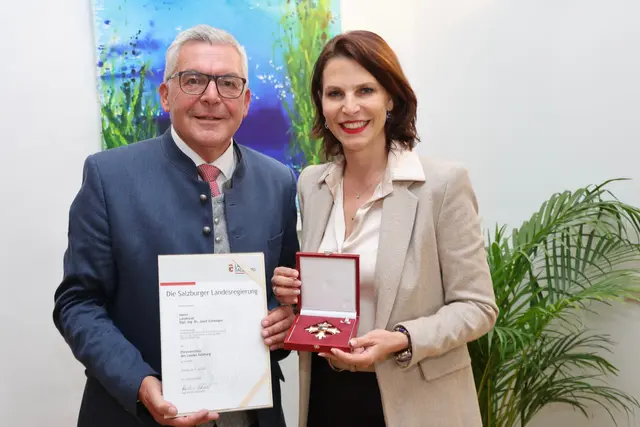 Josef Schwaiger ist seit 19. Juni 2013 Landesrat und damit das dienstälteste Mitglied der Landesregierung. | Foto: Land Salzbrug/Franz Neumayr