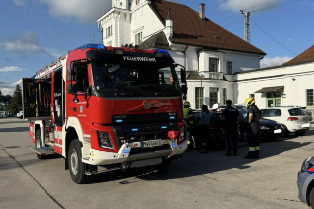 Die Feuerwehr St. Veit stand im Einsatz. | Foto: Fire Veiter - FF St.Veit/Glan