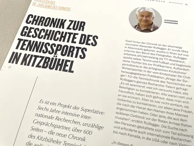 Alexander Russegger verfasste eine Tennischronik. | Foto: Russegger