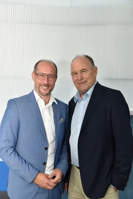 Landesrat Mario Gerber mit Rechtsanwalt Franz Pegger (GPK Pegger Kofler &amp; Partner/Rechtsanwälte) | Foto: Kendlbacher