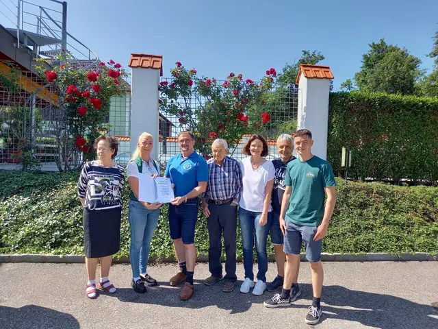 Helga Pirabe, Gerlinde Redl, Richard Schildorfer, Franz Pirabe, Renate Pirabe, Karl Artinger, Jakob Pirabe | Foto: WK Melk