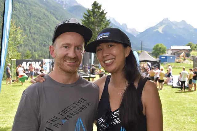 Der Airparc Stubai war der erste in Österreich. Chris Haslwanter – im Bild mit seiner Partnerin Winny Lau – betreibt ihn seit 2016. | Foto: Kainz