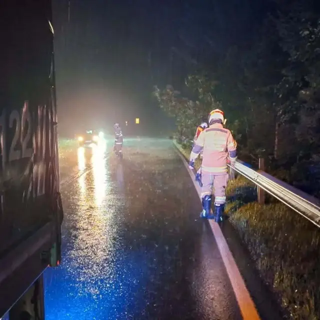 Die Feuerwehr Thalgau wurde ebenfalls beim Unwetter zum Einsatz gerufen. | Foto: Feuerwehr Thalgau