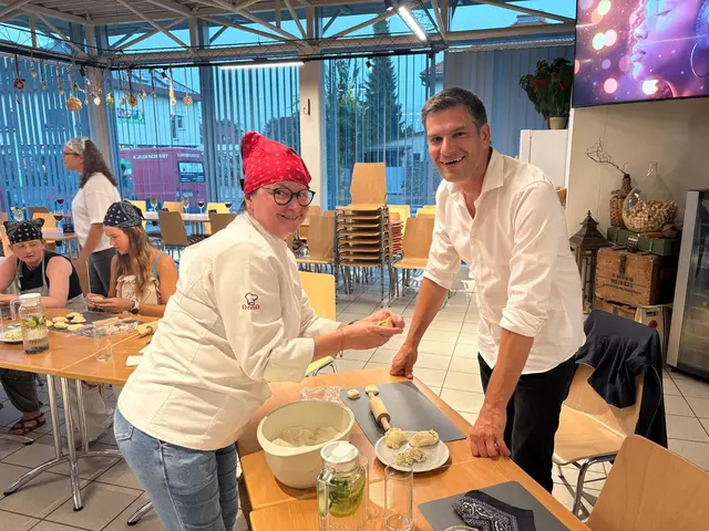 Im St. Veiter Vereinstreff wurde kräftig "gekrendelt". | Foto: Privat