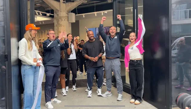 Der neue Adidas-Store wurde feierlich eröffnet. | Foto: Pia Rotter/MeinBezirk