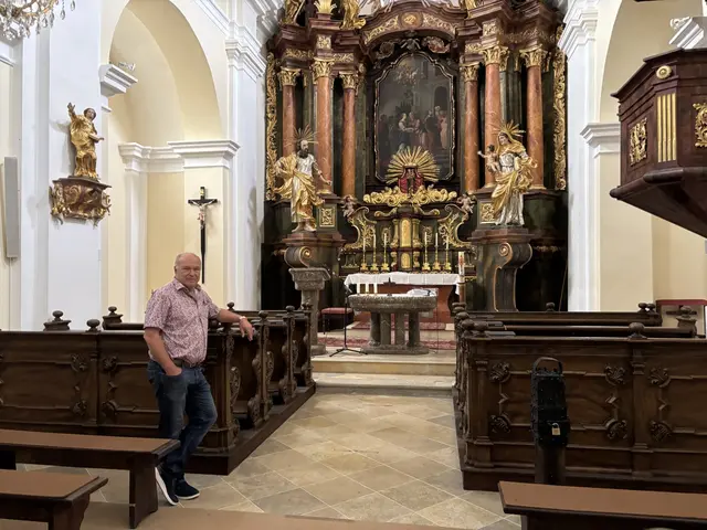 Anton Starkl ist der Obmann des Vereins zur Erhaltung und Förderung der Kirche Maria Heimsuchung in Frauenhofen. | Foto: Joachim Pricken